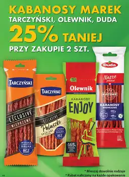 Dino Kabanosy wieprzowe Silesia Duda Specialite Nasze Polskie! oferta
