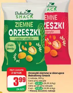Dino Orzeszki ziemnie zielona cebulka Bakaliowy Snack oferta