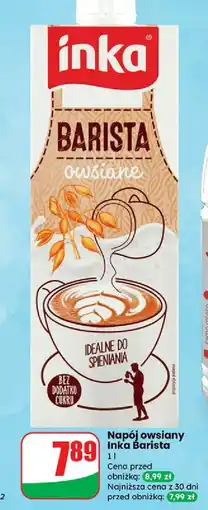 Dino Napój owsiany barista Inka Owsiane oferta