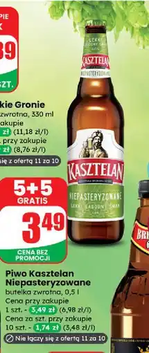 Dino Piwo Kasztelan Niepasteryzowane oferta