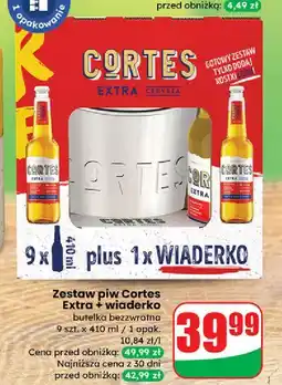 Dino Zestaw 9 piw + wiaderko Cortes oferta
