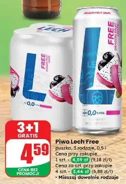 Dino Piwo Lech Free Dragon Fruit Grape oferta