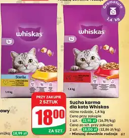Dino Karma dla kota z kurczakiem Whiskas Sterile oferta