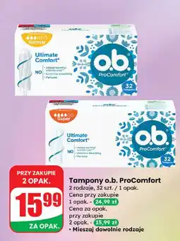Dino Tampony super O.b. Procomfort oferta