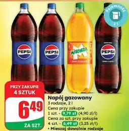 Dino Napój orange Mirinda oferta