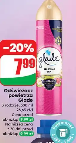 Dino Odświeżacz powietrza relaxing zen Glade By Brise oferta