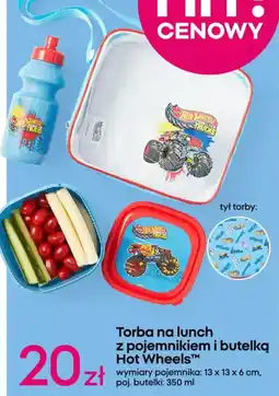 Pepco Torba na lunch z pojemnikiem i butelką Hot Wheels oferta