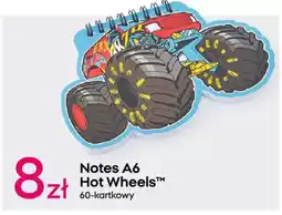 Pepco Notes A6 Hot Wheels oferta