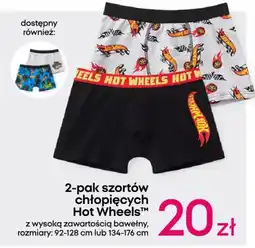 Pepco 2-pak szortów chłopięcych Hot Wheels™ oferta