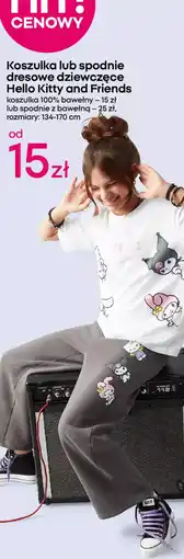 Pepco Koszulka lub spodnie dresowe dziewczęce Hello Kitty and Friends oferta