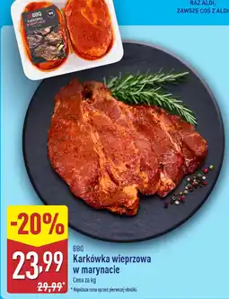 ALDI Karkówka wieprzowa w marynacie BBQ oferta