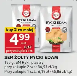 Stokrotka Ser żółty Rycki Edam - plastry SM Ryki oferta