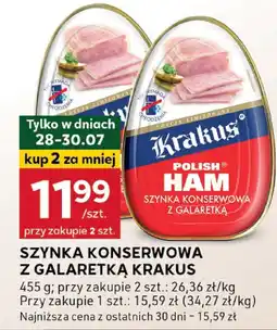 Stokrotka Szynka konserwowa z galaretką Krakus oferta
