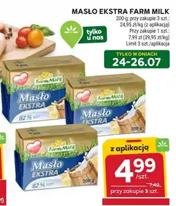 Stokrotka Masło Ekstra Farm Milk oferta
