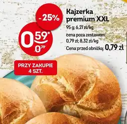 Żabka Bułka Kajzerka premium XXL Żabka oferta