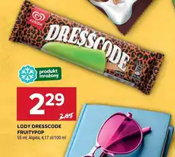 Stokrotka Lody Dresscode Fruitypop Algida oferta