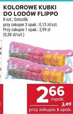 Stokrotka Kolorowe kubki do lodów Flippo oferta