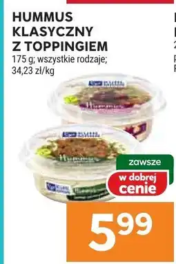 Stokrotka Hummus klasyczny z toppingiem Stokrotka oferta