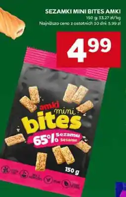 Stokrotka Sezamki mini bites Amki oferta
