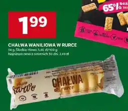 Stokrotka Chałwa waniliowa w rurce Stodkie Howo oferta