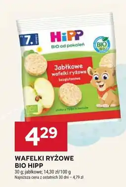 Stokrotka Wafelki ryżowe jabłkowe Bio Hipp oferta