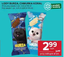 Stokrotka Lody Burza, Chmurka Koral oferta