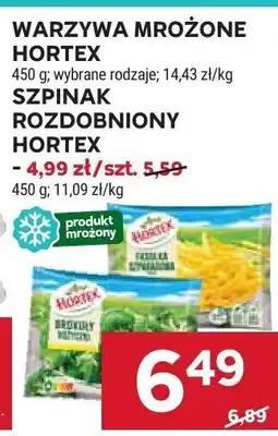 Stokrotka Szpinak rozdrobniony mrożony Hortex oferta