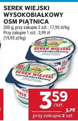Stokrotka Serek wiejski wysokobiałkowy OSM Piątnica oferta
