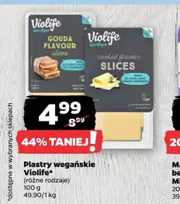 Netto Plastry wegańskie Violife oferta