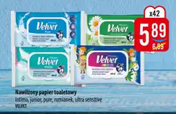MOKPOL Nawilżony papier toaletowy velvet oferta