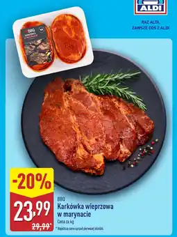 ALDI Bbq karkówka wieprzowa w marynacie oferta