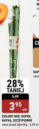 bi1 Zielony mix: koper, natka, szczypiorek oferta