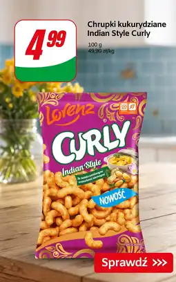 Dino Chrupki kukurydziane Indian Style Curly Lorenz oferta
