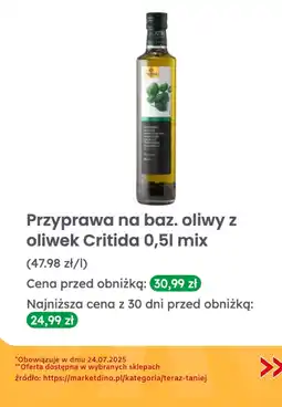 Dino Przyprawa na bazie oliwy z oliwek Critida mix oferta