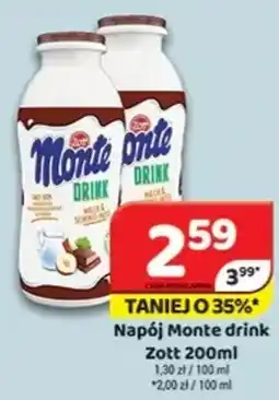 Delfin Napój Monte drink Zott oferta