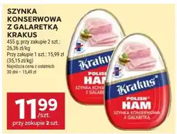 Stokrotka Market Szynka konserwowa z galaretką Krakus oferta