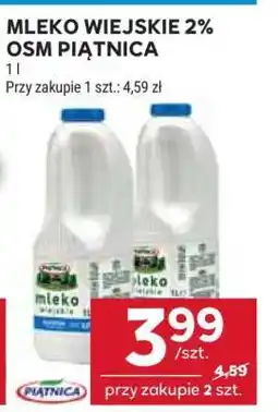 Stokrotka Market Mleko wiejskie 2% OSM Piątnica oferta