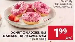 Stokrotka Market DONUT Z NADZIENIEM O SMAKU TRUSKAWKOWYM oferta