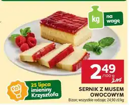 Stokrotka Market Sernik z musem owocowym oferta