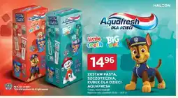 Stokrotka Market Zestaw pasta, szczoteczka, kubek dla dzieci Aquafresh oferta