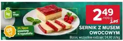 Stokrotka Market Sernik z musem owocowym oferta