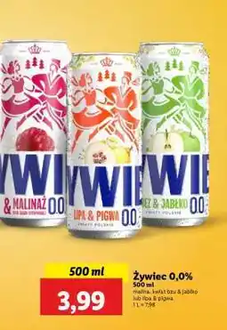 Lidl Żywiec 0,0% oferta