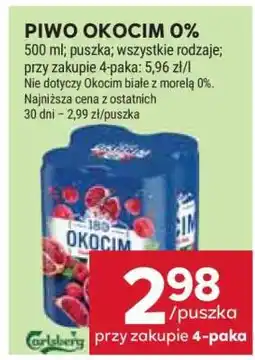 Stokrotka Market Piwo Okocim 0% oferta