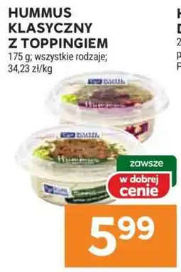 Stokrotka Market Hummus klasyczny z toppingiem oferta
