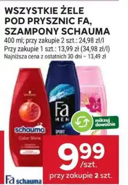 Stokrotka Market Wszystkie żele pod prysznic FA, szampony Schauma oferta