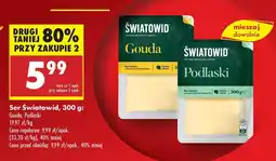 Biedronka Ser Światowid Gouda oferta