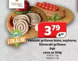 Delfin Paluszki grillowe białe, wędzone, ślimaczki grillowe oferta