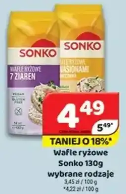 Delfin Wafle ryżowe Sonko oferta