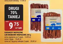 bi1 Kabanosy wieprzowe lub drobiowo-wieprzowe oferta