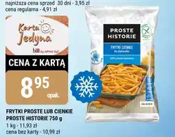 bi1 Frytki proste lub cienkie proste historie oferta